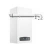Centrala termica Ariston Cares S 30 kW, schimbator din INOX, pentru suprafete de pana la 200 mp, KIT de evacuare inclus